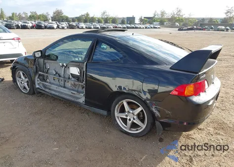 2002 Acura Rsx из США, поврежденный, VIN JH4DC54872C039576